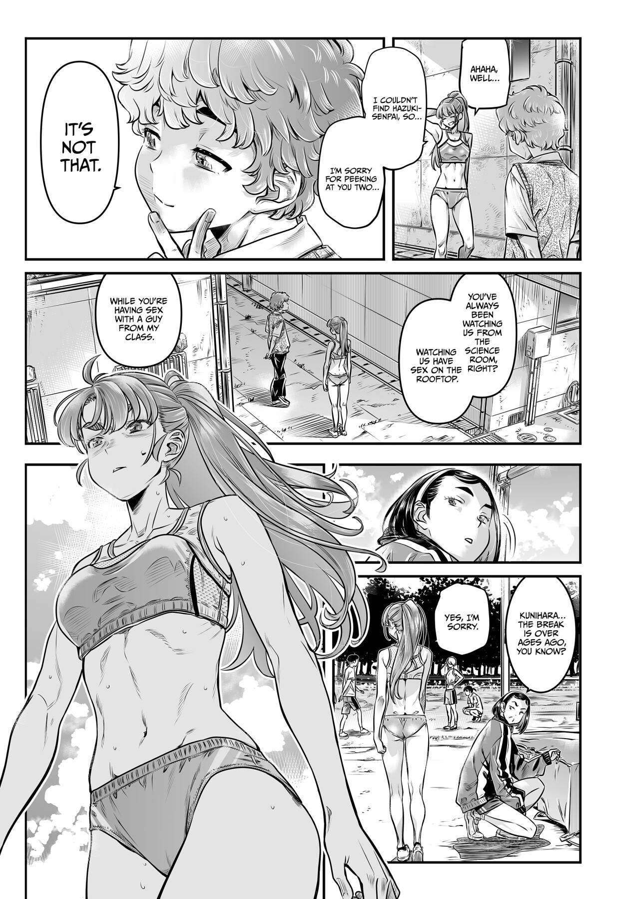 Hentai Manga Comic-The Dominant Track And Field Girl Can't Be Satisfied By A Nobody's Dick-Read-18